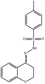 N'-(苯并二氢吡喃-4-亚基)-4-甲基苯磺酰肼 结构式