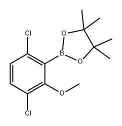 1,3,2-Dioxaborolane, 2-(3,6-dichloro-2-methoxyphenyl)-4,4,5,5-tetramethyl-|