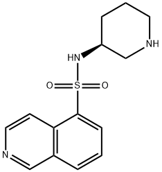 5-Isoquinolinesulfonamide, N-(3S)-3-piperidinyl- Structure