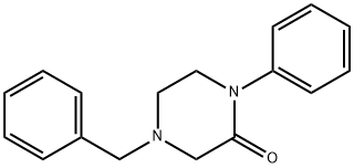 2-Piperazinone, 1-phenyl-4-(phenylmethyl)-