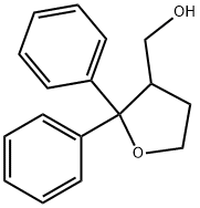 (2,2-二苯基四氢呋喃-3-基)甲醇, 93651-75-3, 结构式