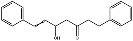 6-Hepten-3-one, 5-hydroxy-1,7-diphenyl- 结构式