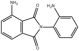 4-Amino-2-(2-aminophenyl)isoindoline-1,3-dione Struktur