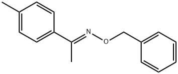 Ethanone, 1-(4-methylphenyl)-, O-(phenylmethyl)oxime, (1E)-