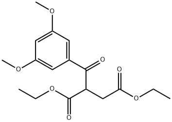 Butanedioic acid, 2-(3,5-dimethoxybenzoyl)-, 1,4-diethyl ester