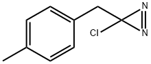 3-Chloro-3-(4-methylbenzyl)-3H-diazirine Structure