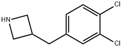 Azetidine, 3-[(3,4-dichlorophenyl)methyl]- 结构式