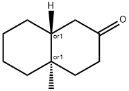 rel-(8aβ*)-4aα*-Methyldecalin-2-one Structure