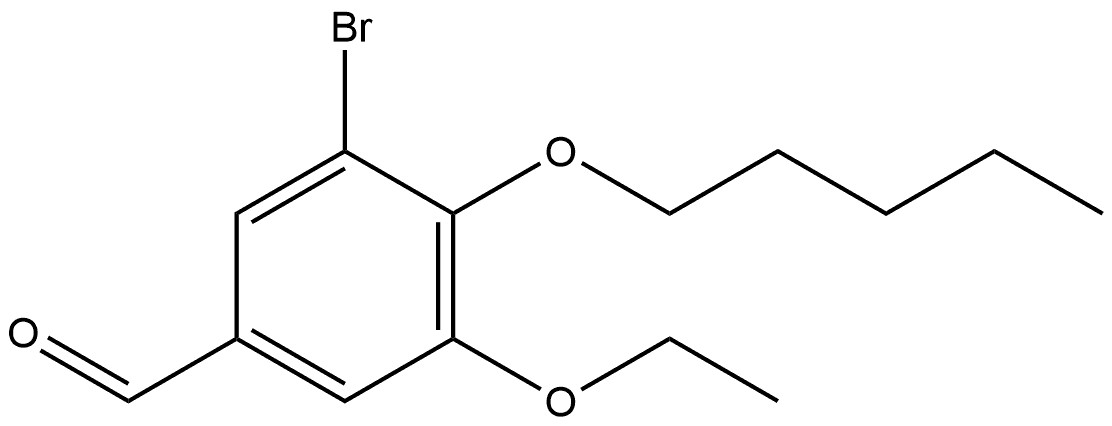 938149-52-1 3-Bromo-5-ethoxy-4-(pentyloxy)benzaldehyde