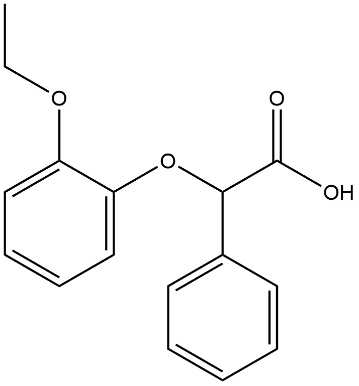 93852-37-0 Benzeneacetic acid, α-(2-ethoxyphenoxy)-