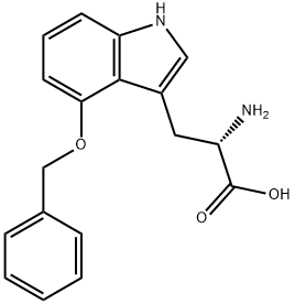 Tryptophan, 4-(benzyloxy)- (7CI),93879-79-9,结构式