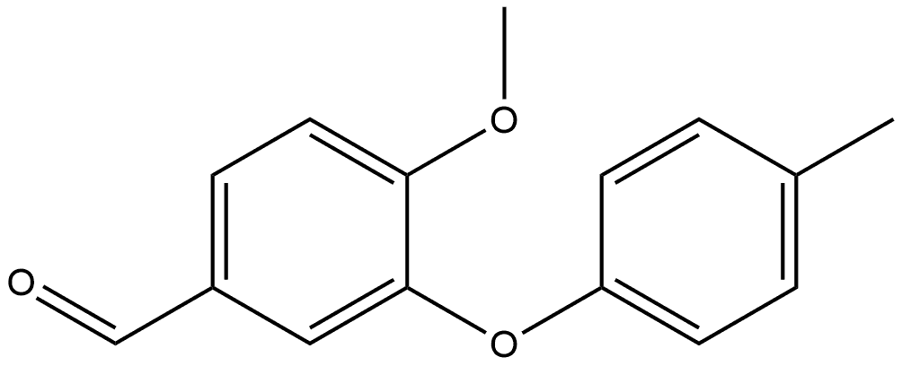 4-Methoxy-3-(4-methylphenoxy)benzaldehyde|