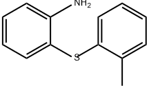 Benzenamine, 2-[(2-methylphenyl)thio]- Structure