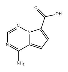 Pyrrolo[2,1-f][1,2,4]triazine-7-carboxylic acid, 4-amino-|