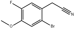 2-Bromo-5-fluoro-4-methoxyphenylacetonitrile|