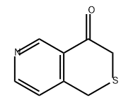 1H-THIOPYRANO[4,3-C]PYRIDIN-4(3H)-ONE 结构式