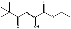 2-Hexenoic acid, 2-hydroxy-5,5-dimethyl-4-oxo-, ethyl ester Struktur