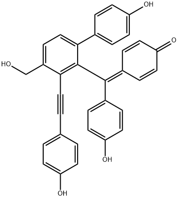 垫状卷柏三酚, 941269-84-7, 结构式