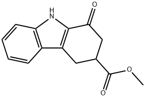 1H-Carbazole-3-carboxylic acid, 2,3,4,9-tetrahydro-1-oxo-, methyl ester Structure