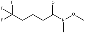 Pentanamide, 5,5,5-trifluoro-N-methoxy-N-methyl-|