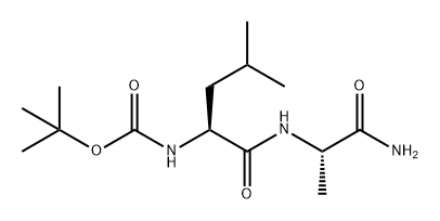 L-Alaninamide, N-[(1,1-dimethylethoxy)carbonyl]-L-leucyl-