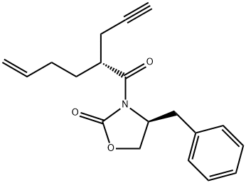 2-Oxazolidinone, 3-[(2R)-1-oxo-2-(2-propyn-1-yl)-5-hexen-1-yl]-4-(phenylmethyl)-, (4S)-