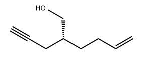 5-Hexen-1-ol, 2-(2-propyn-1-yl)-, (2R)-