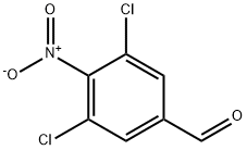 Benzaldehyde, 3,5-dichloro-4-nitro- Structure