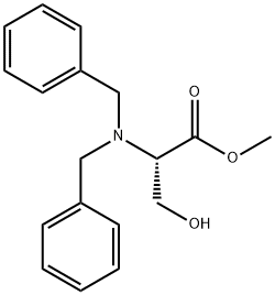 Serine, N,N-bis(phenylmethyl)-, methyl ester