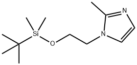 1H-Imidazole, 1-[2-[[(1,1-dimethylethyl)dimethylsilyl]oxy]ethyl]-2-methyl-,943608-87-5,结构式