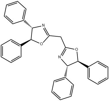 Oxazole, 2,2'-methylenebis[4,5-dihydro-4,5-diphenyl-, (4S,4'S,5S,5'S)- Structure