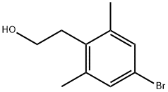 Benzeneethanol, 4-bromo-2,6-dimethyl- 化学構造式