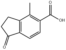 4-Methyl-1-oxo-2,3-dihydro-1H-indene-5-carboxylic acid|