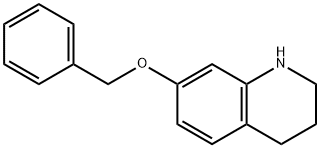 7-(Benzyloxy)-1,2,3,4-tetrahydroquinoline Struktur