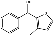 2-Thiophenemethanol, 3-methyl-α-phenyl- 结构式