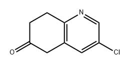 6(5H)-Quinolinone, 3-chloro-7,8-dihydro- Struktur