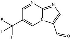 6-(Trifluoromethyl)imidazo[1,2-a]pyrimidine-3-carboxaldehyde 化学構造式