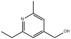 4-Pyridinemethanol, 2-ethyl-6-methyl- 化学構造式