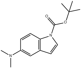 945493-67-4 1H-Indole-1-carboxylic acid, 5-(dimethylamino)-, 1,1-dimethylethyl ester