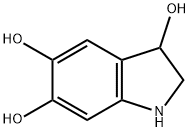 1H-Indole-3,5,6-triol, 2,3-dihydro- Struktur