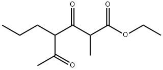 Heptanoic acid, 4-acetyl-2-methyl-3-oxo-, ethyl ester