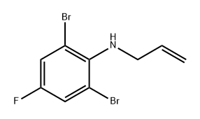 Benzenamine, 2,6-dibromo-4-fluoro-N-2-propen-1-yl-