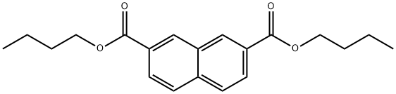 2,7-Naphthalenedicarboxylic acid, 2,7-dibutyl ester Struktur