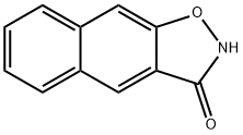 Naphth[2,3-d]isoxazol-3(2H)-one Structure