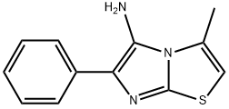 3-Methyl-6-phenylimidazo[2,1-b][1,3]thiazol-5-amine Structure