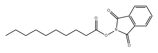 1,3-二氧代-2,3-二氢-1H-异吲哚-2-基癸酸酯, 94815-91-5, 结构式
