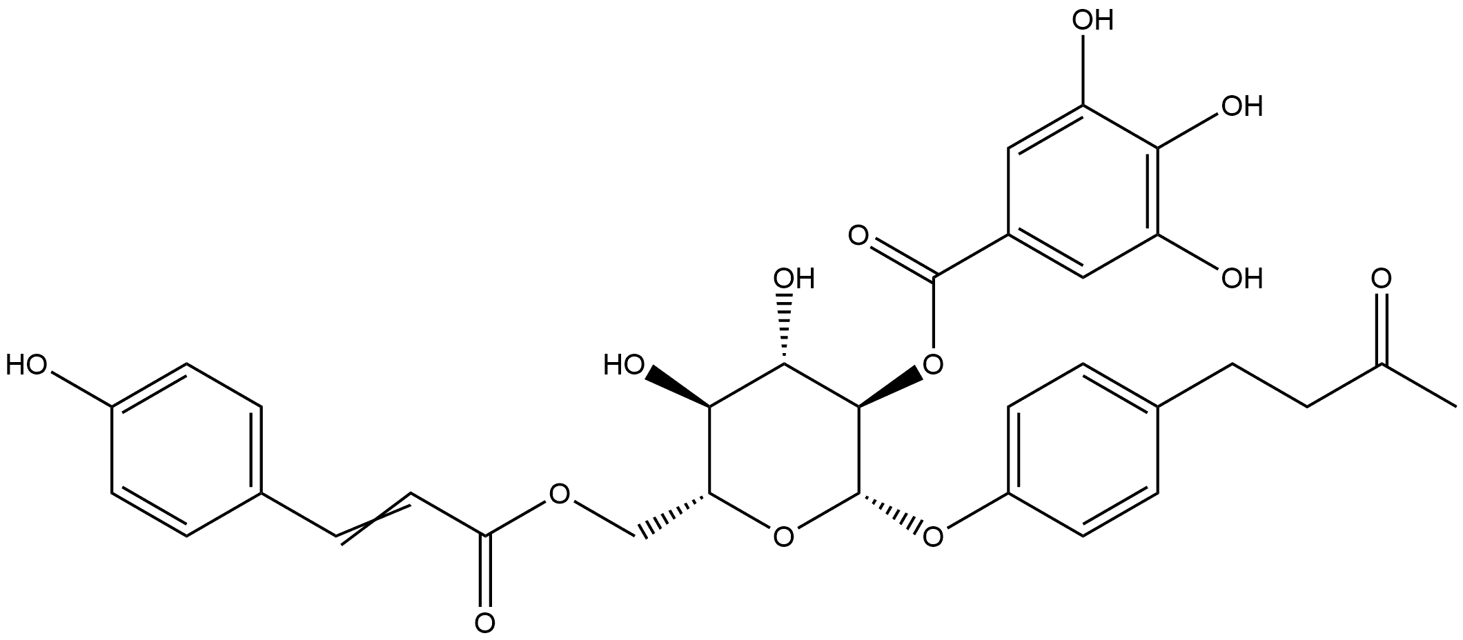 Methyl asperulosidic acid 化学構造式