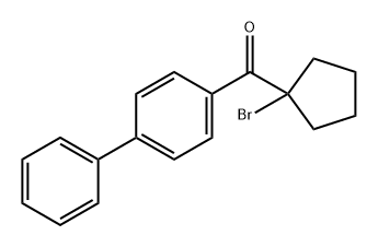 Methanone, [1,1'-biphenyl]-4-yl(1-bromocyclopentyl)-