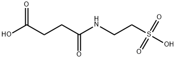 4-Oxo-4-[(2-sulfoethyl)amino]butanoic acid Structure