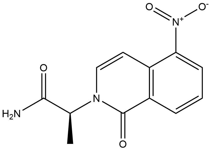 (S)-2-(5-Nitro-1-oxoisoquinolin-2(1H)-yl)propanamide|